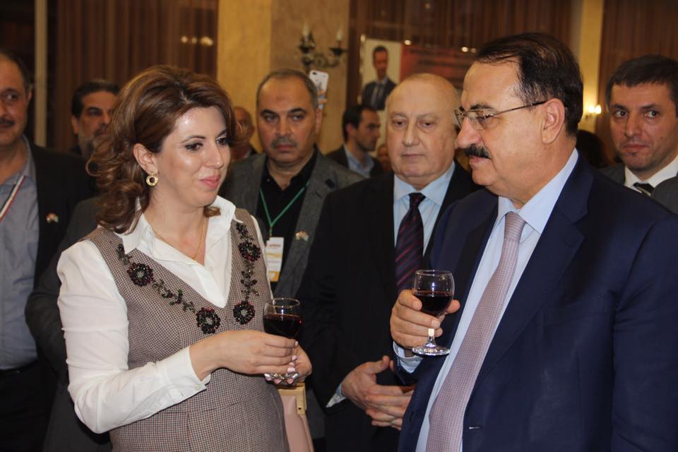 زيارة السفير السوري في روسيا الدكتور رياض حداد لمعرض الحرفيين السوريين الذي قامت غرفة تجارة و صناعة جمهورية أبخازيا بتنظيمه .