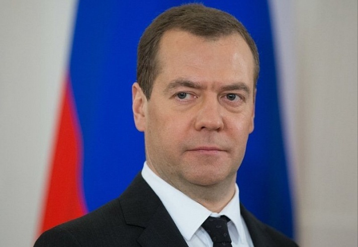 السيد دميتري ميدفيدف رئيس وزراء روسيا الإتحادية يرسل برقية تهنئة للسيد جينادي غاغوليا بمناسبة تعيينه في منصب رئيس وزراء جمهورية أبخازيا 